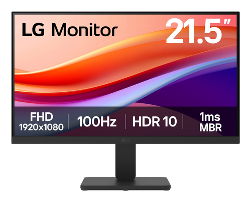 Monitor Lg 22U401A B Black