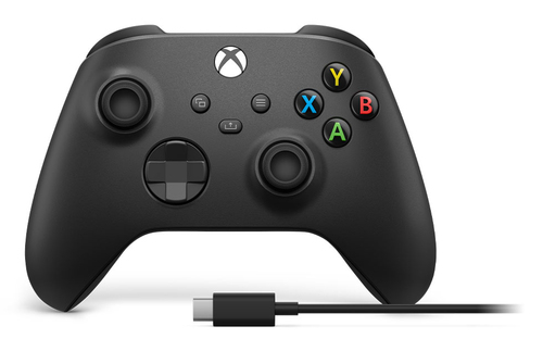 Gamepad Microsoft EP2 29944 XBOX Controller + USB C Cable Carbon black