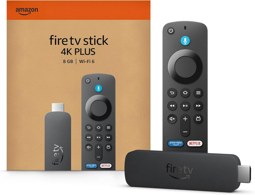 Media box Amazon B0F7ZFWVTC FIRE TV STICK 4K Plus Black