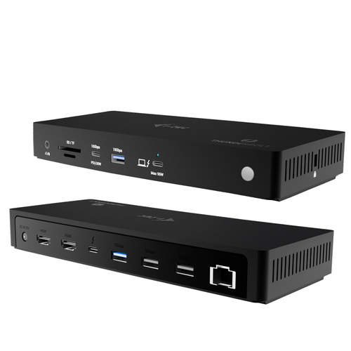 HUB i tec TB4TRIPLEDOCKPDIT Triple Display Docking Station Black