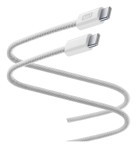 Cavo USB C Cellular Line USBDATABRTABC2C2MW FLEXFORCE 60W White