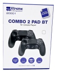XTREME - Gamepad Xtreme 20001 PLAYSTATION 4 Combo 2 Pad BT Black