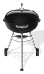 WEBER - Barbecue Carbonella Weber 1502061 COMPACT KETTLE D57 Nero