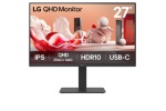 LG - Monitor Lg 27BA65QB B AEU BUSINESS Black