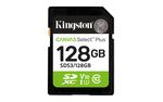 KINGSTON - Scheda di memoria Kingston SDS3 128GB CANVAS SELECT PLUS