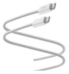 CELLULAR LINE - Cavo USB C Cellular Line USBDATABRTABC2C2MW FLEXFORCE 60W White