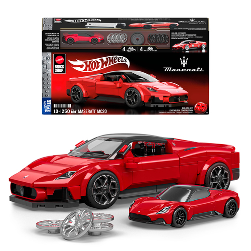 Costruzioni Mattel JFR90 BRICK SHOP HOT WHEELS SPEED Maserati MC20 1:3