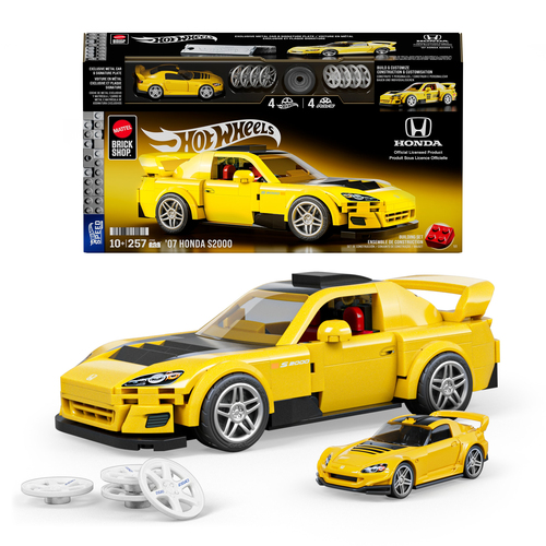Costruzioni Mattel JFR88 BRICK SHOP HOT WHEELS SPEED Honda S2000 2007 