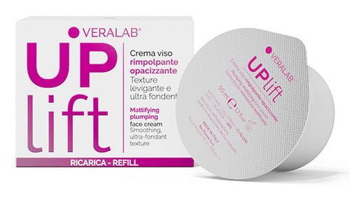 Trattamento viso Vera Lab Refill Uplift crema rimpolpante opacizzante 
