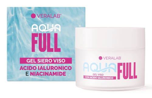 Siero viso Vera Lab Aquafull gel idratante e rimpolpante 50ml