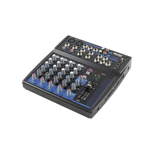 Mixer disc jockey Gemini GEM 08USB PROFESSIONAL Black