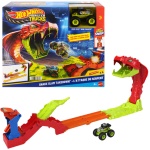 Mattel - Playset Attacco del Serpente con veicolo 1:64 Mattel JJN44 HOT WHEELS 