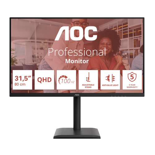 Monitor Aoc Q32E4U PROFESSIONAL Black