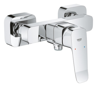 Miscelatore doccia Grohe 10187400 DICE esterno parete Cromo longlife