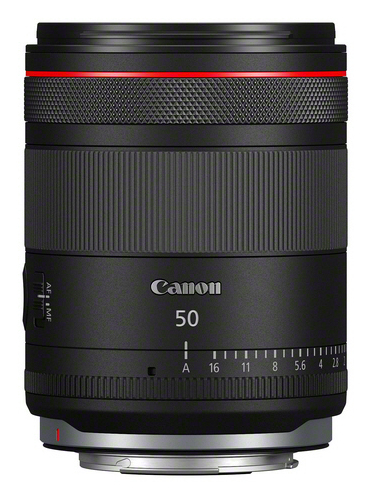 Obiettivo fotografico Canon 6908C005 SERIE L RF 50mm F1.4 L VCM Black
