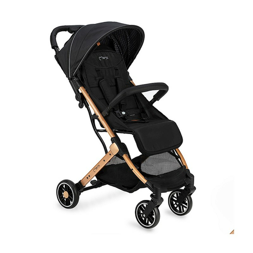 Passeggino 4 ruote Momi WOSP00003 ESTELLE GOLD Black