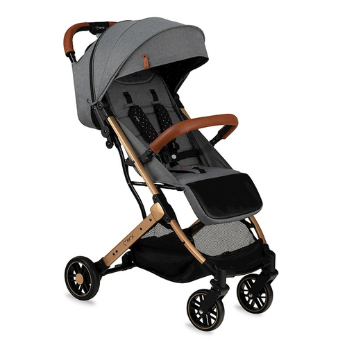 Passeggino 4 ruote Momi WOSP00018 ESTELLE GOLD Grey