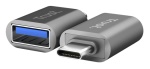 TRUST - Adattatore computer Trust 26221 Calyx USB-C to USB-A x2 Grey