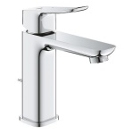Grohe - Miscelatore lavabo Grohe 10183200 DICE taglia M Cromo longlife