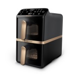 PHILIPS - Friggitrice ad aria Philips NA462 70 SERIE 4000 Airfryer Black e Gold