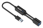 HAMLET - Hub USB Hamlet XHUB 02UA 5GY 3.0 Black