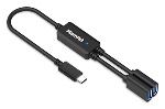 HAMLET - Hub USB Hamlet XHUB 02UC 5GY 3.1 Black