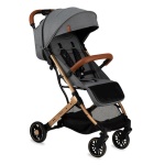 Momi - Passeggino 4 ruote Momi WOSP00018 ESTELLE GOLD Grey