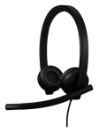 LOGITECH - Cuffie microfono filo Logitech 981 001430 H570e Black