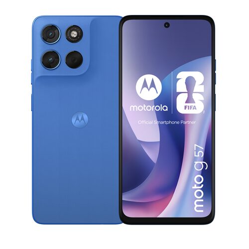 Smartphone Motorola PBAE0048IT MOTO G57 Pantone Regatta