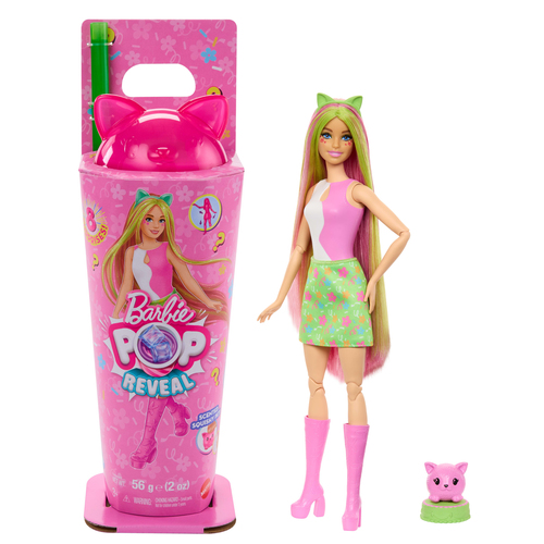 Bambola Mattel JCN88 BARBIE Pop Reveal Animal Party Assortito