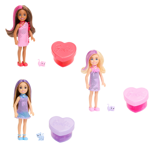 Bambola Mattel JFY04 BARBIE Chelsea Party Surprise Make-up Assortito