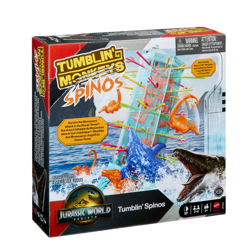 Gioco di abilità Mattel JFW44 JURASSIC WORLD REBIRTH Salva le Scimmie 
