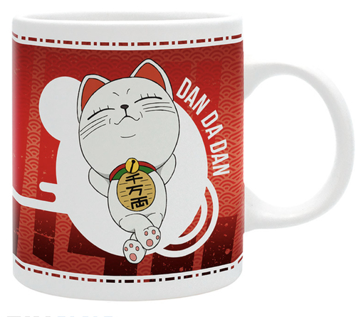 Tazza mug Abystyle ABYMUGA677 DAN DA DAN Turbo Granny Rosso e Bianco