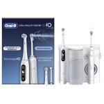 Oral B - Kit idropulsore e spazzolino Oral B IO SERIES 6 Oral Health Center Whi
