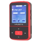 MAJESTIC - Lettore multimediale Majestic 123284 RD BT 3284R MP3 Black e Red