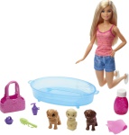 Mattel - Personaggio Mattel GDJ37 BARBIE con cuccioli