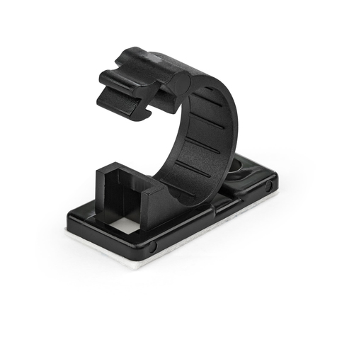 Ferma cavi Startech.Com CBMCC2 Graffette adesive Black