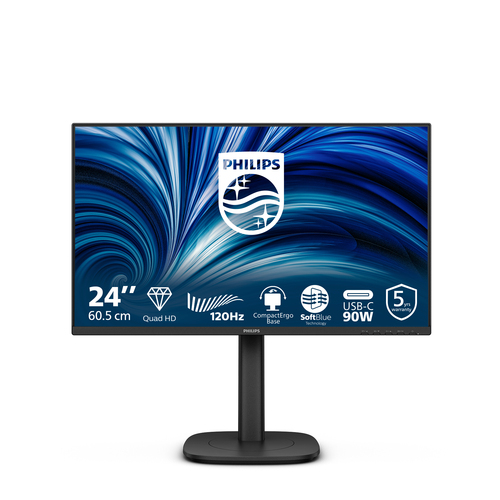Monitor Philips 24B2U3601 00 BUSINESS Black