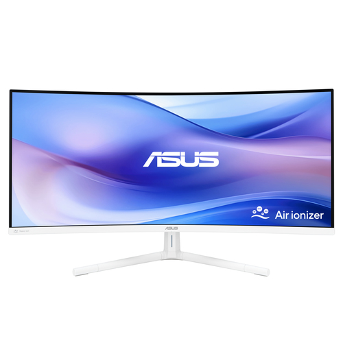 Monitor Asus 90LM0AIT B01M71 AIR IONIZER VU34WCIP W Curvo White