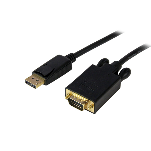 Cavo adattatore Startech.Com DP2VGAMM15B DisplayPort a VGA Black