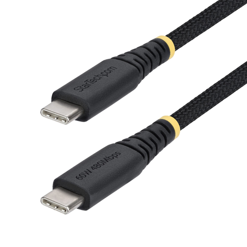 Cavo USB C Startech.Com USB2CC1MNCBR 60W Black