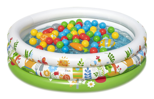 Piscina bimbo Bestway 52466 8 Spring lovers con 50 palline