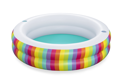 Piscina bimbo Bestway 54443 FAMILY Rainbow Dreams Multicolore