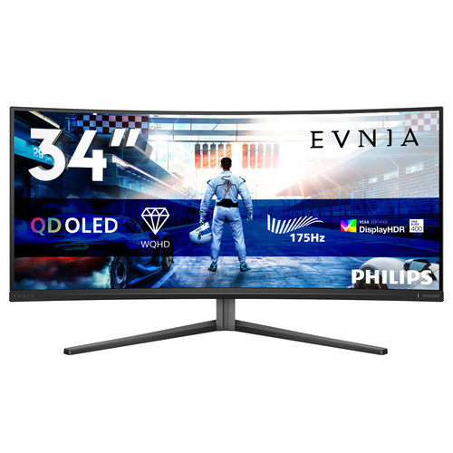 Monitor Philips 34M2C6500 00 EVNIA 6000 Curvo Ardesia scura