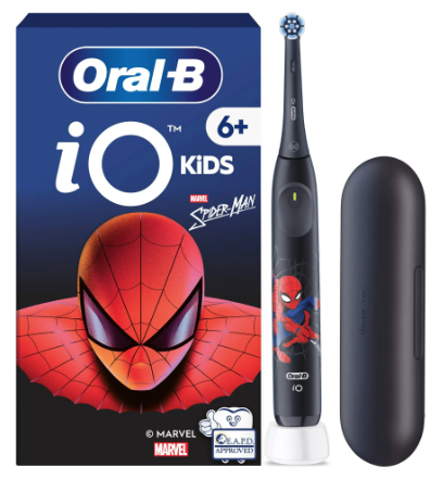 Spazzolino elettrico Oral B 1248615 IO SERIES Kids Spiderman Black