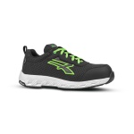 U Power - Scarpe da lavoro U Power RE20064-42 RED EGO Mitch Grigio e Verde