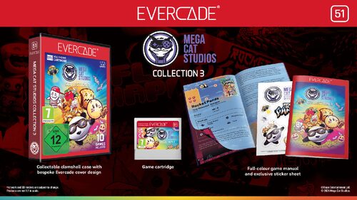 Videogioco Evercade 1193258 MEGA CAT STUDIOS Collection 3