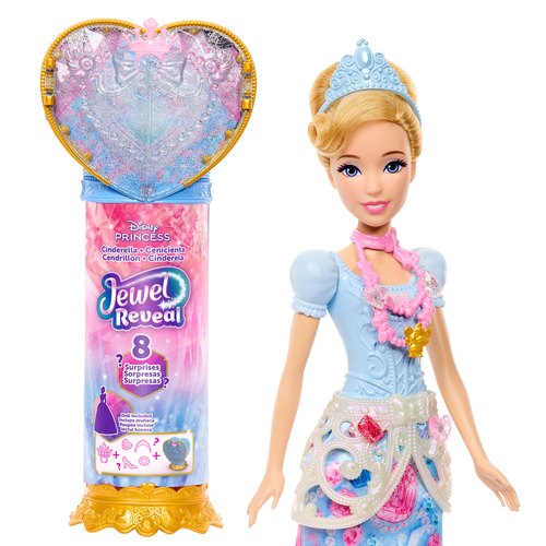 Bambola Mattel JHL50 DISNEY PRINCESS Cenerentola Jewel Reveal