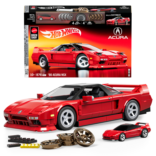 Costruzioni Mattel JFT17 BRICK SHOP HOT WHEELS ELITE Acura NSX 1:16