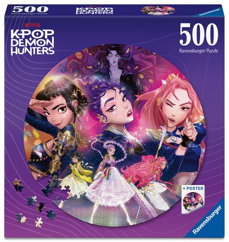 Puzzle Ravensburger 12002052 K-POP DEMON HUNTERS Circle